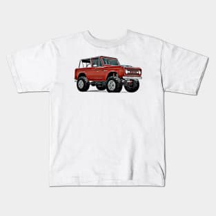 Bronco Cartoon Kids T-Shirt